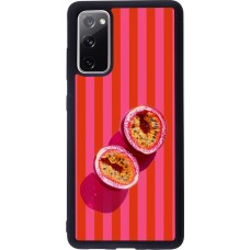 Samsung Galaxy S20 FE 5G Case Hülle - Silikon schwarz Passion fruit Summer 2026