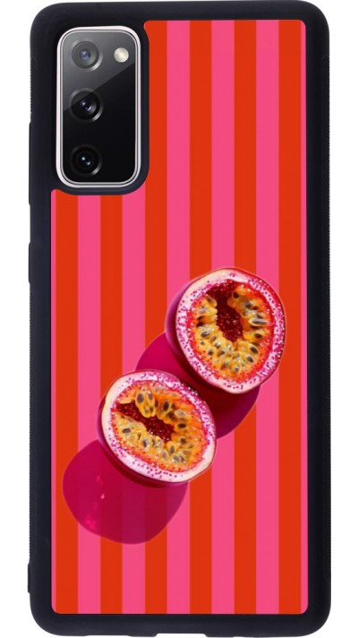 Samsung Galaxy S20 FE 5G Case Hülle - Silikon schwarz Passion fruit Summer 2026