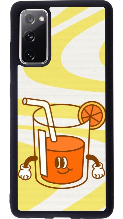 Samsung Galaxy S20 FE 5G Case Hülle - Silikon schwarz Summer drink 2026
