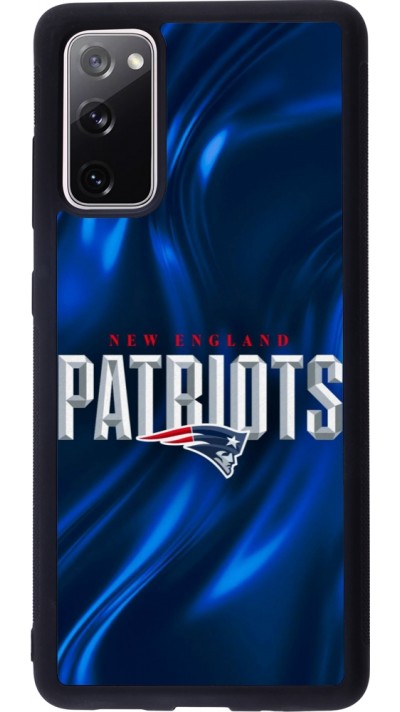 Samsung Galaxy S20 FE 5G Case Hülle - Silikon schwarz Super Bowl 26 Patriots 2