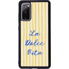 Coque Samsung Galaxy S20 FE 5G - Silicone rigide noir The good life 2026