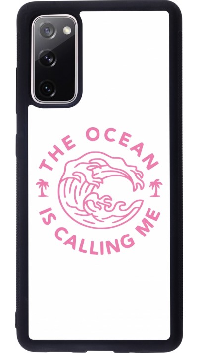 Coque Samsung Galaxy S20 FE 5G - Silicone rigide noir The Ocean is calling me