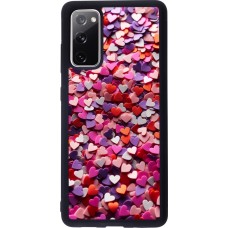 Samsung Galaxy S20 FE 5G Case Hülle - Silikon schwarz Valentin 2025 Konfetti