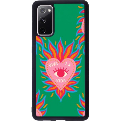 Coque Samsung Galaxy S20 FE 5G - Silicone rigide noir Viva la vida 2026