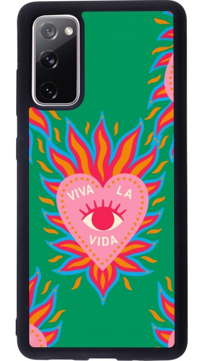 Samsung Galaxy S20 FE 5G Case Hülle - Silikon schwarz Viva la vida 2026