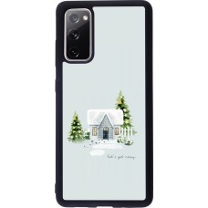 Coque Samsung Galaxy S20 FE 5G - Silicone rigide noir Winter 25 Cosy House