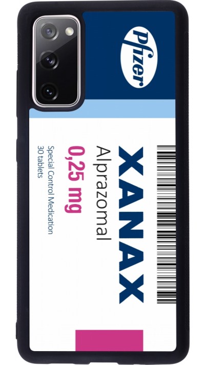 Samsung Galaxy S20 FE 5G Case Hülle - Silikon schwarz Xanax Alprazolam 2025