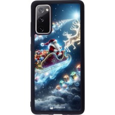 Samsung Galaxy S20 FE 5G Case Hülle - Silikon schwarz Weihnachten 2023 Verzauberter Weihnachtsmann