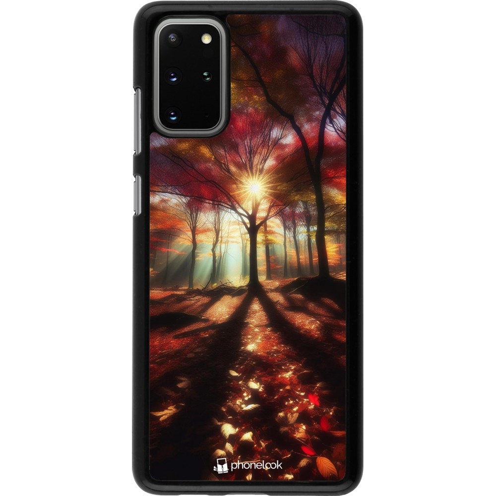 Samsung Galaxy S20+ Case Hülle - Herbstlicher goldener Glanz