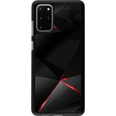Hülle Samsung Galaxy S20+ - Black Red Lines