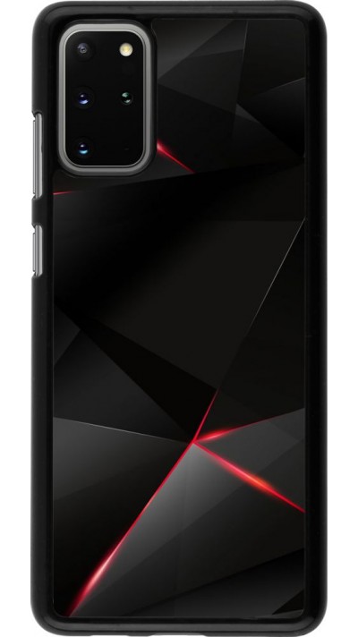 Coque Samsung Galaxy S20+ - Black Red Lines