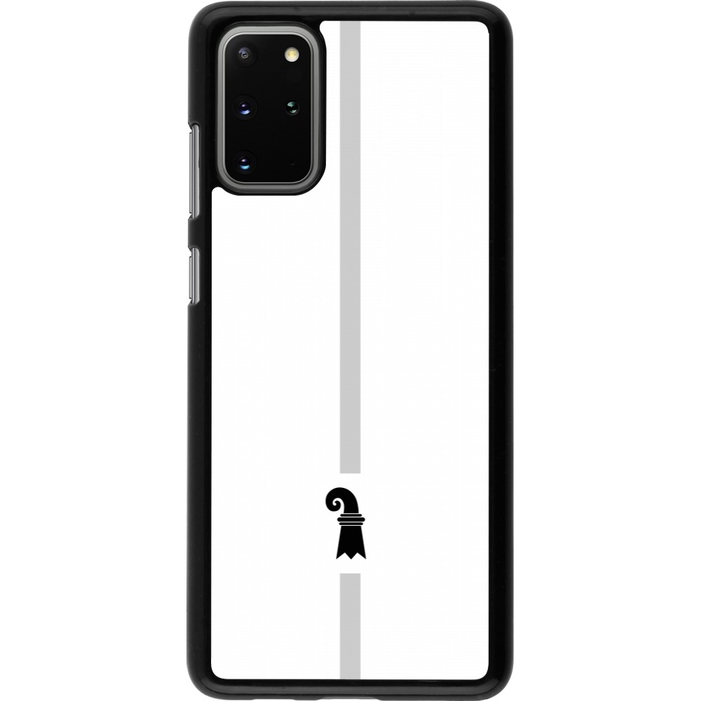 Samsung Galaxy S20+ Case Hülle - Kanton BS weiss