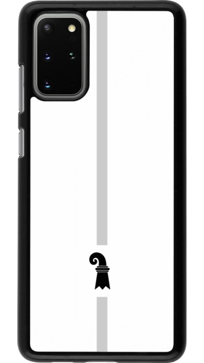 Samsung Galaxy S20+ Case Hülle - Kanton BS weiss
