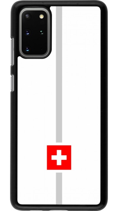 Samsung Galaxy S20+ Case Hülle - Kanton CH weiss