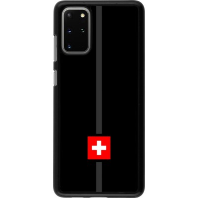Samsung Galaxy S20+ Case Hülle - Kanton CH schwarz