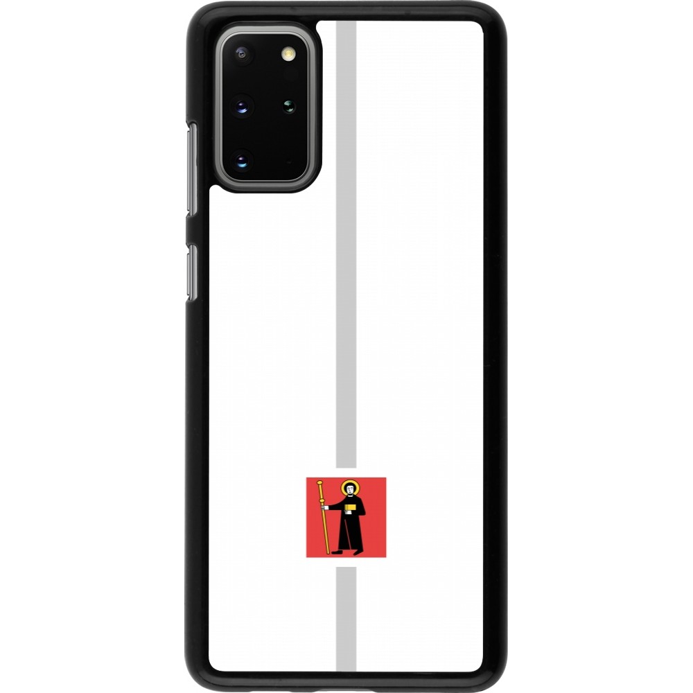 Samsung Galaxy S20+ Case Hülle - Kanton GL weiss