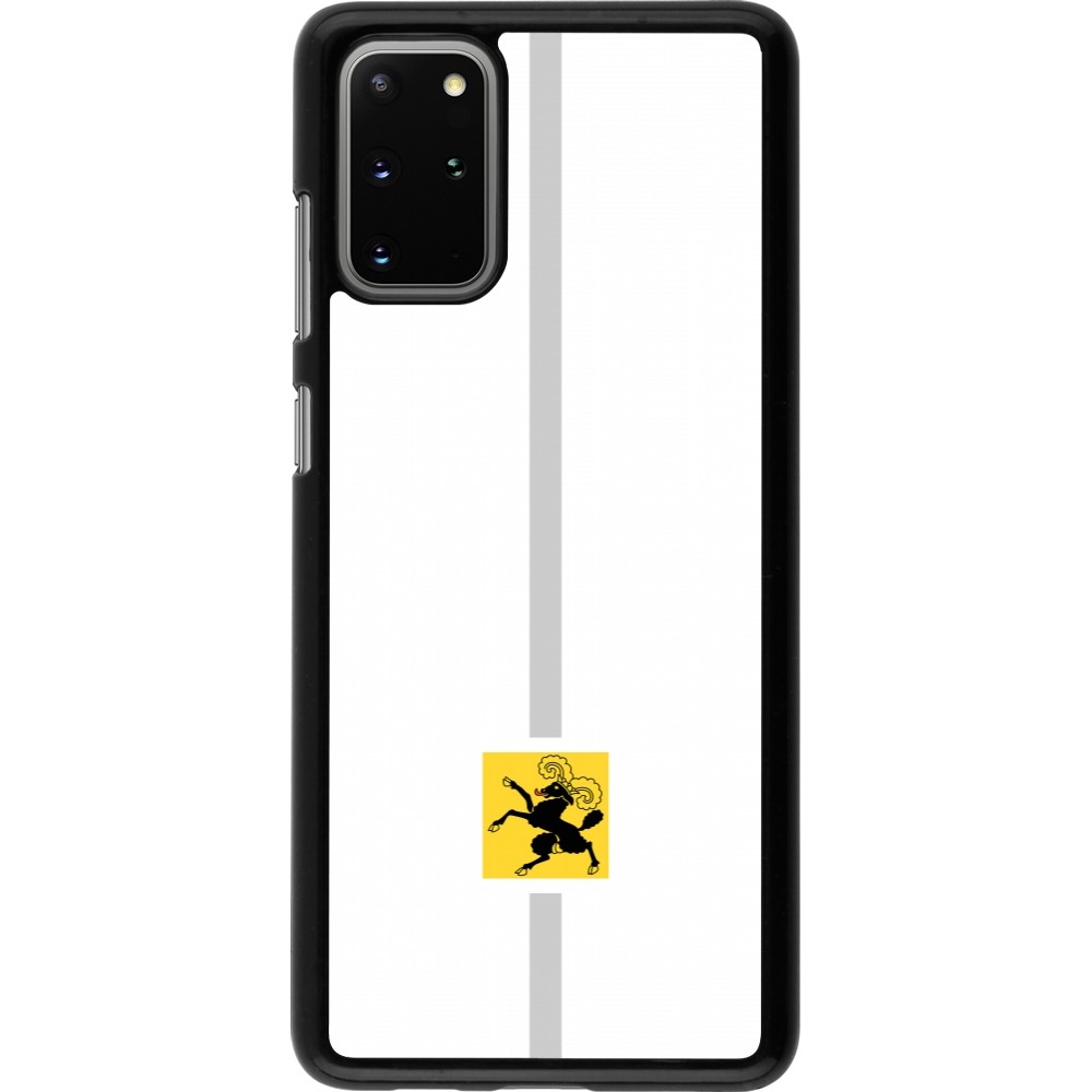 Samsung Galaxy S20+ Case Hülle - Kanton SH weiss