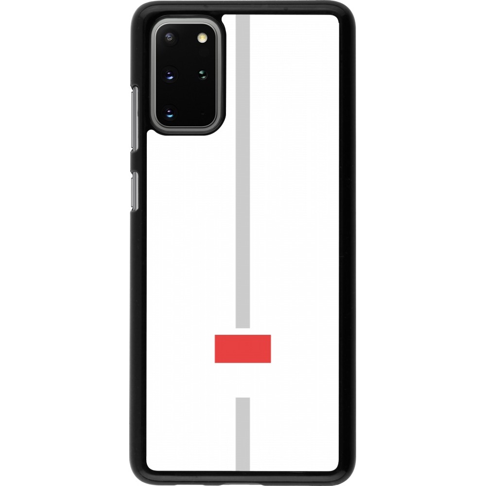Samsung Galaxy S20+ Case Hülle - Kanton SO weiss