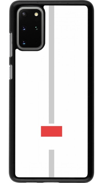 Samsung Galaxy S20+ Case Hülle - Kanton SO weiss