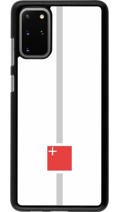 Samsung Galaxy S20+ Case Hülle - Kanton SZ weiss