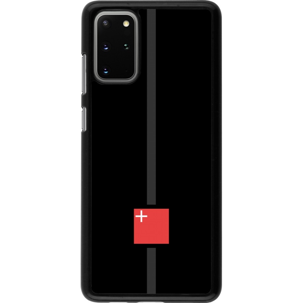 Samsung Galaxy S20+ Case Hülle - Kanton SZ schwarz