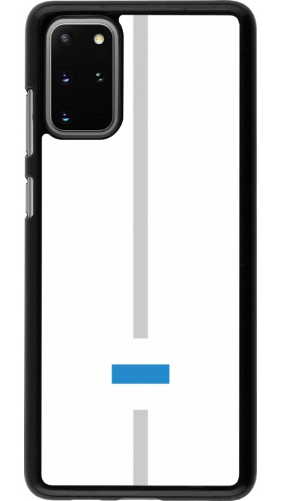 Samsung Galaxy S20+ Case Hülle - Kanton ZG weiss
