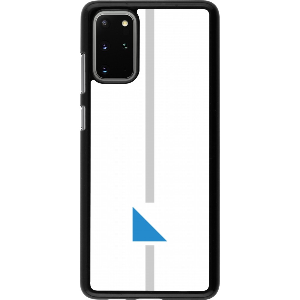 Samsung Galaxy S20+ Case Hülle - Kanton ZH weiss