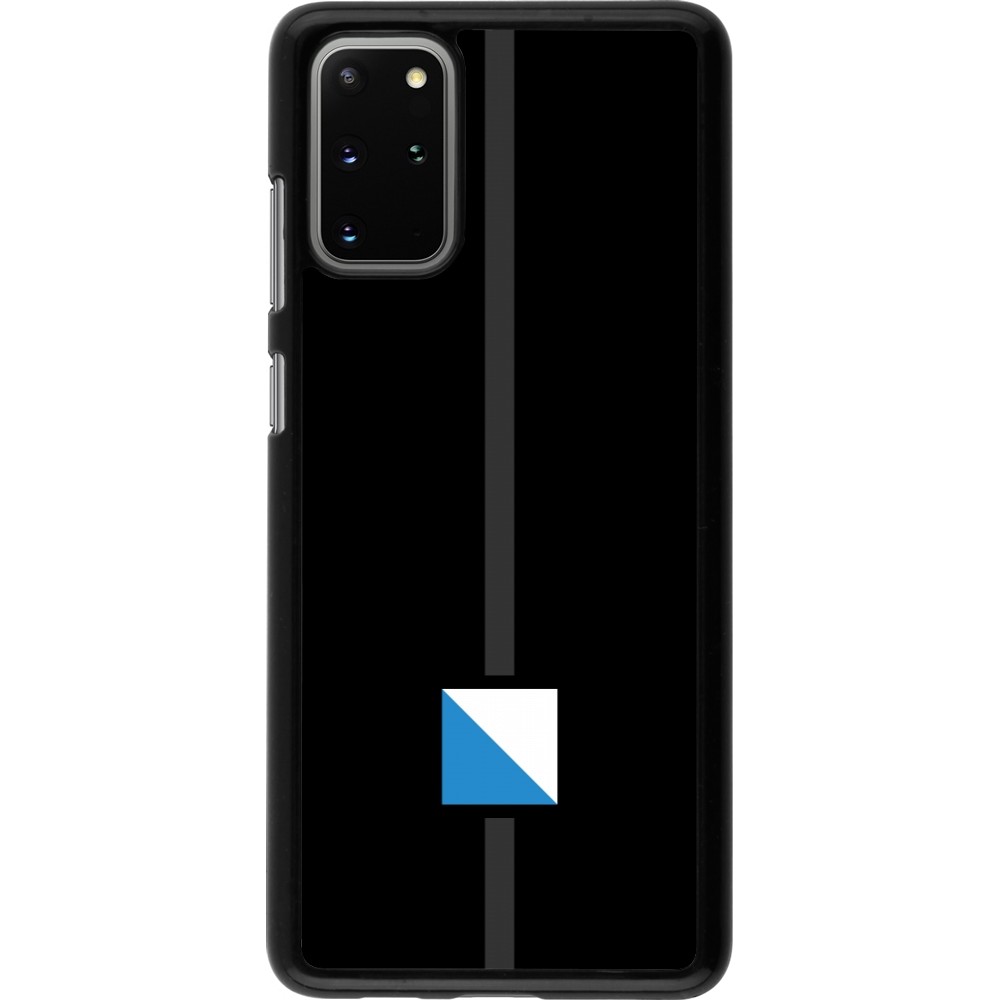 Samsung Galaxy S20+ Case Hülle - Kanton ZH schwarz