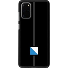 Samsung Galaxy S20+ Case Hülle - Kanton ZH schwarz