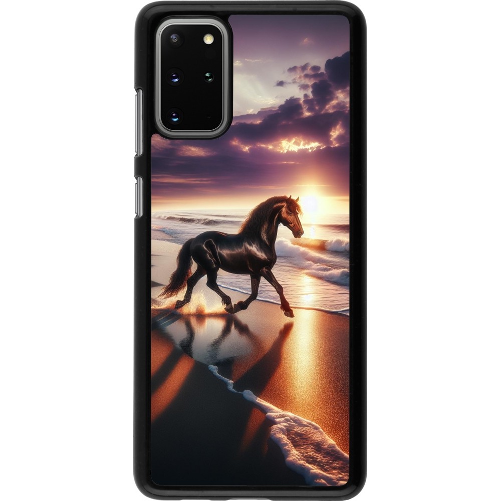 Samsung Galaxy S20+ Case Hülle - Pferd majestätisch Strand