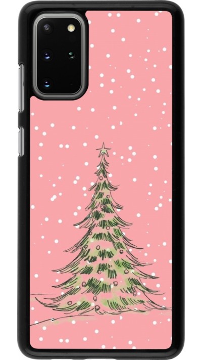 Samsung Galaxy S20+ Case Hülle - Christmas 25 Pink Tree