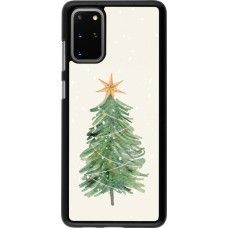 Samsung Galaxy S20+ Case Hülle - Christmas 25 Sketch Tree