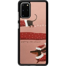 Samsung Galaxy S20+ Case Hülle - Christmas 25 Teckel Merry Xmas