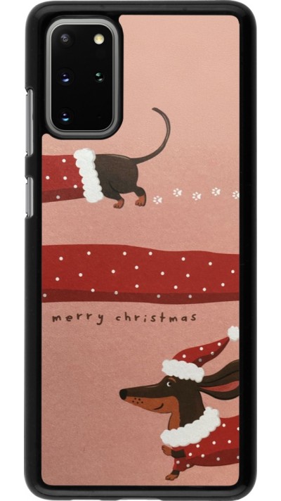 Samsung Galaxy S20+ Case Hülle - Christmas 25 Teckel Merry Xmas