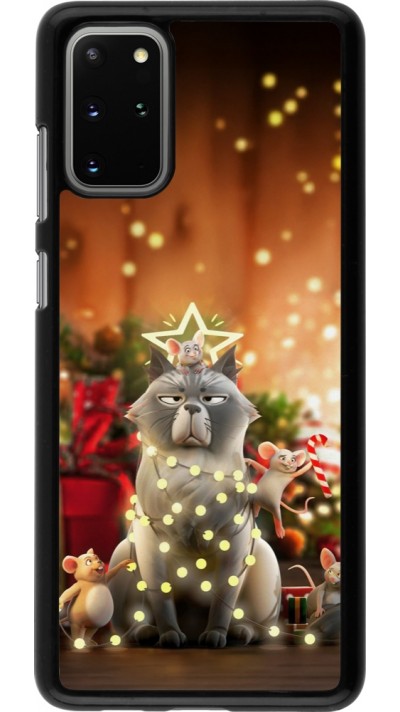 Samsung Galaxy S20+ Case Hülle - Christmas 25 Xmas Cat