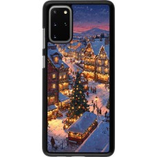 Samsung Galaxy S20+ Case Hülle - Christmas 25 Xmas Village