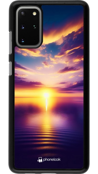 Samsung Galaxy S20+ Case Hülle - Sonnenuntergang gelb violett