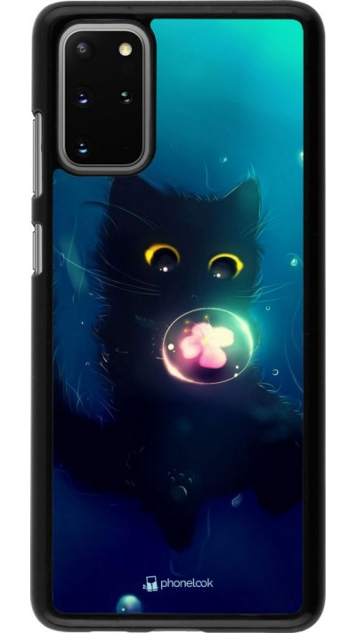 Coque Samsung Galaxy S20+ - Cute Cat Bubble
