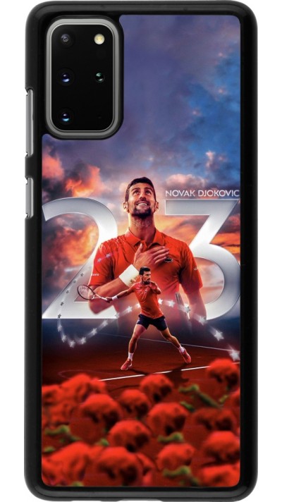 Samsung Galaxy S20+ Case Hülle - Djokovic 23 Grand Slam