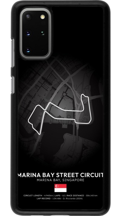 Samsung Galaxy S20+ Case Hülle - F1 Track 2025 Singapore