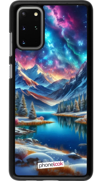 Samsung Galaxy S20+ Case Hülle - Fantasiebergsee Himmel Sterne