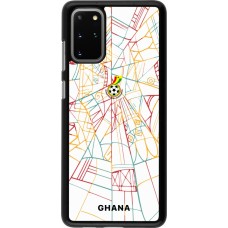 Coque Samsung Galaxy S20+ - Maillot de football Ghana 2026 personnalisable
