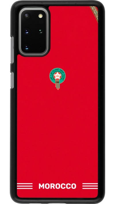 Coque Samsung Galaxy S20+ - Maillot de football Maroc 2026 personnalisable