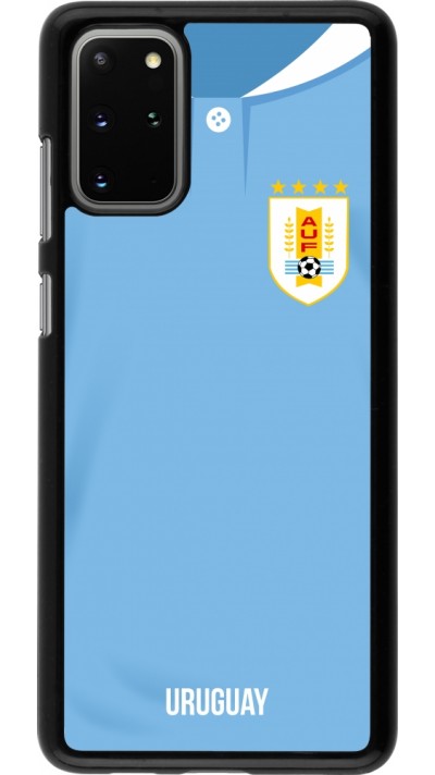 Samsung Galaxy S20+ Case Hülle - Uruguay 2022 personalisierbares Fussballtrikot