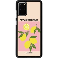 Coque Samsung Galaxy S20+ - Fruit market lemons 2026