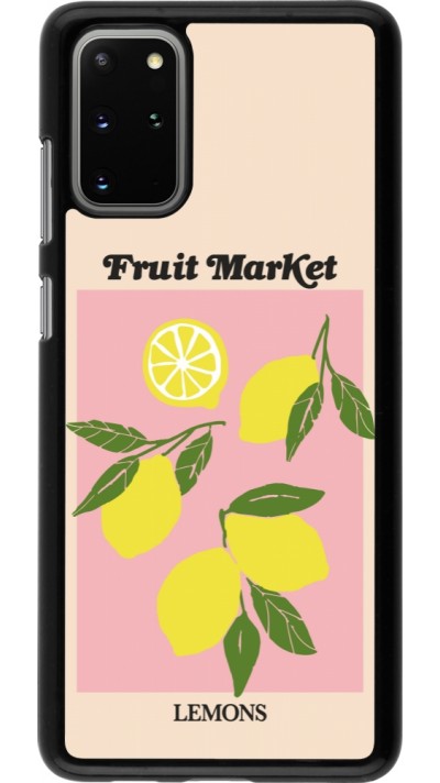 Coque Samsung Galaxy S20+ - Fruit market lemons 2026