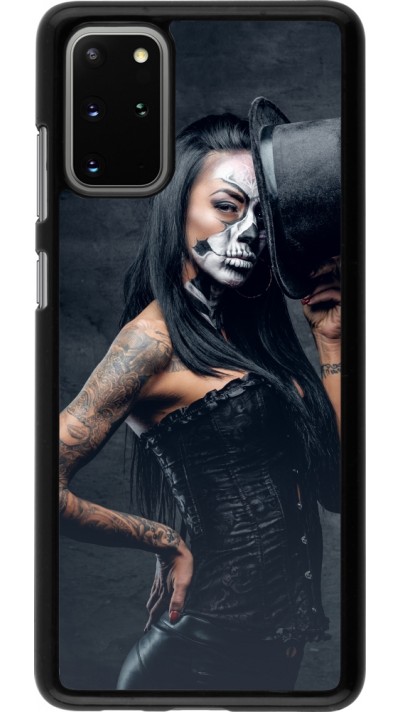 Samsung Galaxy S20+ Case Hülle - Halloween 22 Tattooed Girl
