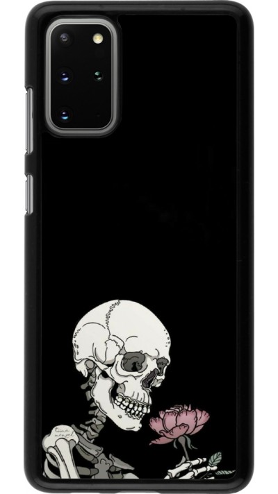 Samsung Galaxy S20+ Case Hülle - Halloween 2023 rose and skeleton