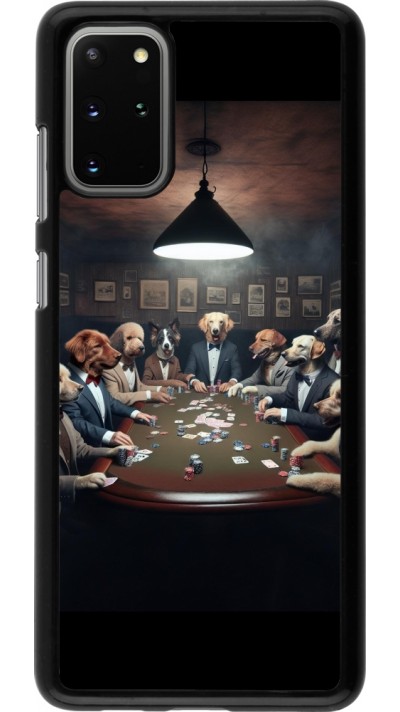 Samsung Galaxy S20+ Case Hülle - Die Pokerhunde