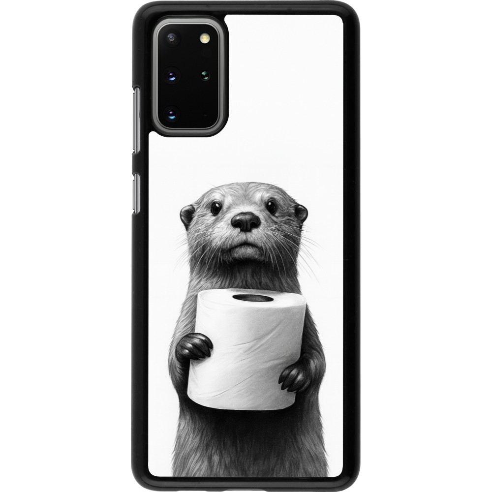 Samsung Galaxy S20+ Case Hülle - Otter Toilettenpapier
